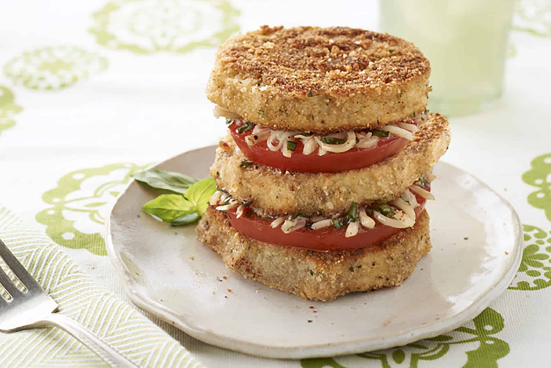 Eggplant & Tomato Napoleons - The Association for Dressings & Sauces