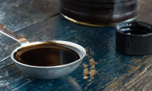 A tablespoon of Worcestershire sauce