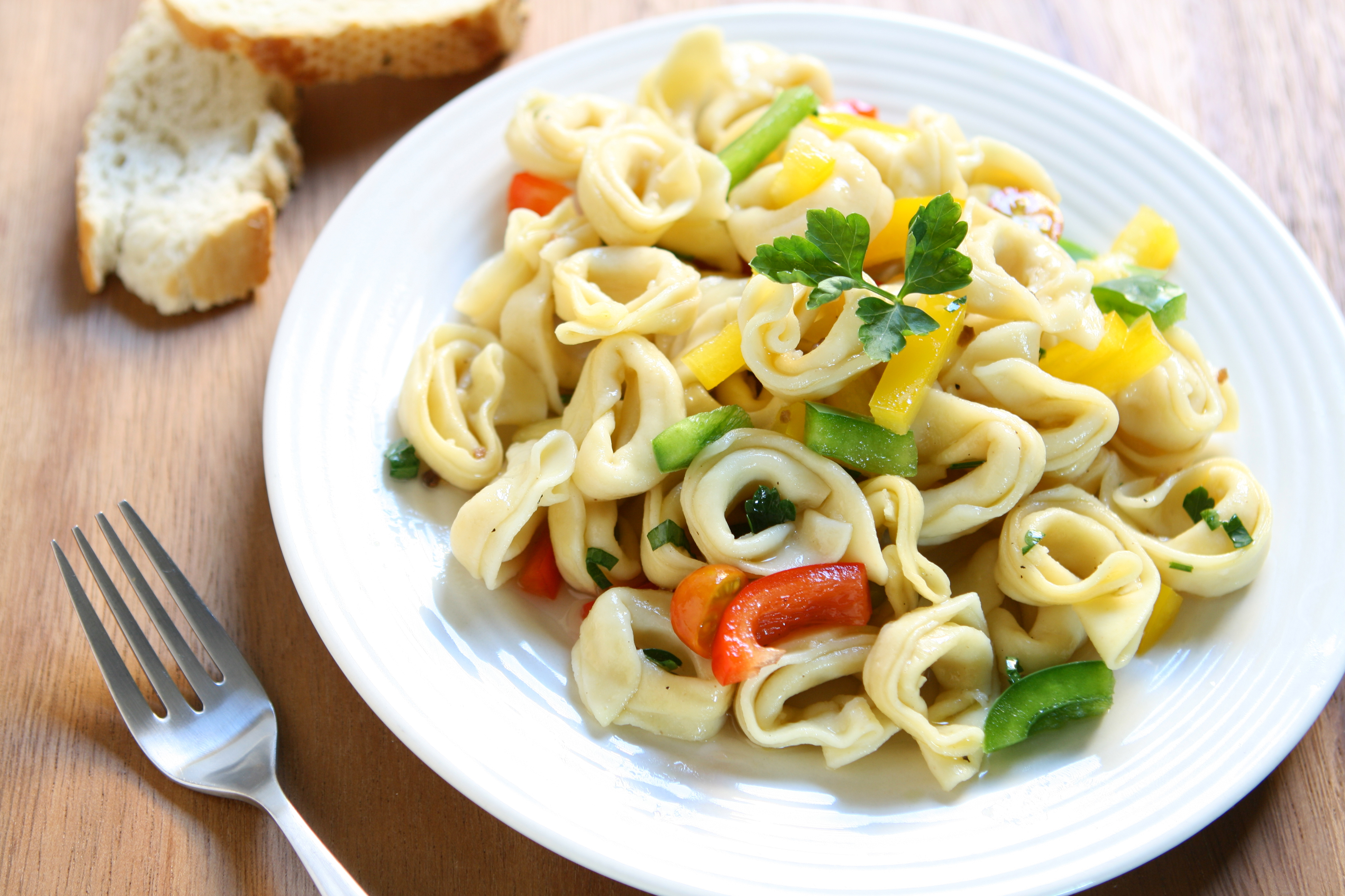 Caesar Tortellini Salad with Chickpeas - The Association for Dressings & Sauces
