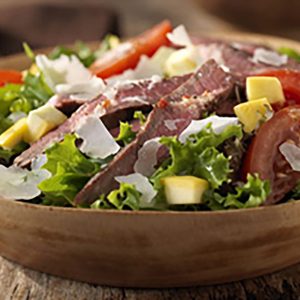 Grilled Steak Parmesan Salad 1491